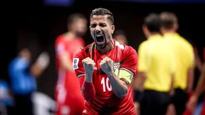  کاپیتان ایران نامزد بهترین فوتسالیست جهان شد