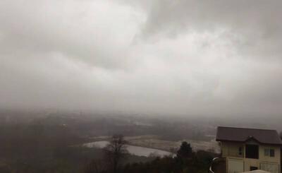 فیلم/ هوای طوفانی در واجارگاه رودسر