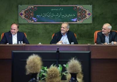 پایان یک شایعه با حضور پزشکیان در وزارت جهاد کشاورزی