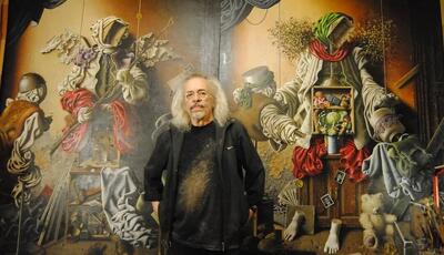 اعتراض حسن روح‌الامین؛ تابلوهای واحد خاکدان در آلمان سرقت شد؟