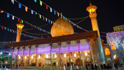  حال و هوای شیراز در شب میلاد امام علی (ع)
