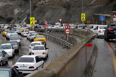 هشدار ترافیکی در محورهای چالوس، هراز و پردیس