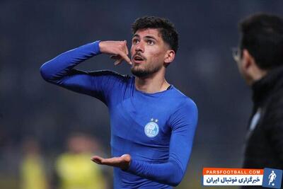 اسماعیل قلی‌زاده گلزن جوان استقلال کری خواند