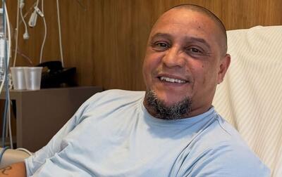 روبرتو کارلوس پس از عمل قلب ۳ ساعته، از بیمارستان مرخص شد - پارس فوتبال