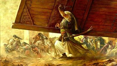  نماهنگ مست نجف با نوای  علی اکبر حائری به مناسبت روز پدر و تولد امام علی ( ع ) + فیلم