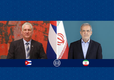  پزشکیان به رئیس جمهور کوبا تبریک گفت