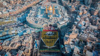  جشن فارغ التحصیلی ۵ هزار دانشجوی عراقی در حرم حضرت عباس(ع)+ تصاویر