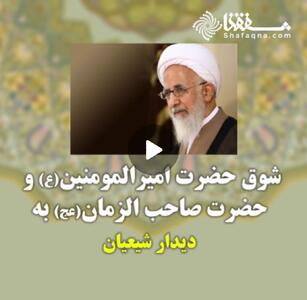  ویدئو: شوق حضرت امیرالمؤمنین(ع) و حضرت صاحب الزمان (عج) به دیدار شیعیان