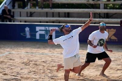  قهرمانی بنده‌نژاد و جوینده در مسابقات بین المللی تنیس ساحلی کیش