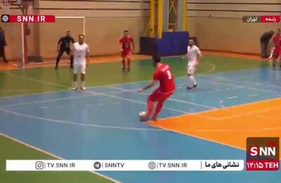 برگزاری مسابقه فوتبال تیم ملی فوتسال و تیم پدران خانه دوستی به نفع کودکان سندرم داون + فیلم