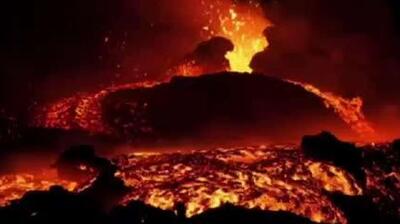  آتشفشان کوه اتنا در جزیره سیسیل ایتالیا دوباره فعال شد