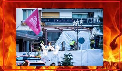  فاجعه در میخانه سوئیس:قربانیان قابل‌شناسایی نیستند!