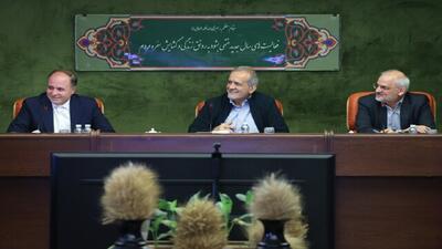 حمایت مجدد و عجیب پزشکیان از وزیر جهاد!