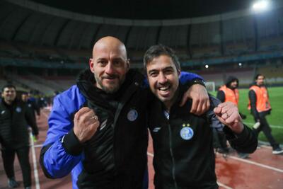 کنایه خسرو حیدری بعد از برد استقلال مقابل سپاهان / عکس