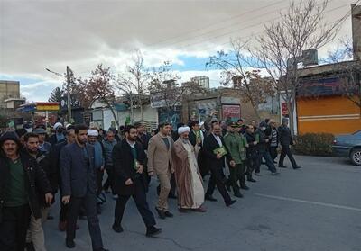 اعلام انزجار مردم نهاوند از اقدامات اغتشاش‌گران در اهانت به قرآن - تسنیم