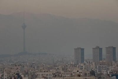 کیفیت هوای تهران «ناسالم» برای گروه‌های حساس