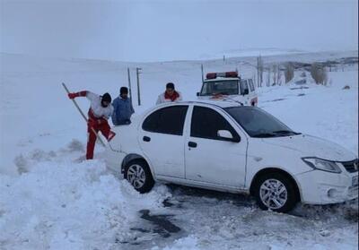 بارش برف در جاده‌های 4 استان/تردد روان در جاده‌های شمال