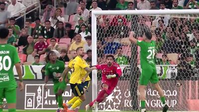 گل سوم الاهلی به النصر توسط دمیرال