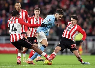 ساندرلند 0-0 سیتی: هدیه بزرگ پپ به آرتتا