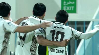 پاس گل مهدی قایدی، گل دوم النصر به بنی یاس