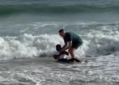 غسل تعمید جذاب‌ترین ستاره لیگ برتر (عکس)