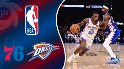 خلاصه بسکتبال اوکلاهاما سیتی تاندر - فیلادلفیا سیکسرز