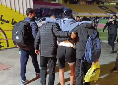 سهرابیان با رضاوند از ورزشگاه رفت!(عکس)