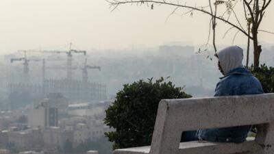 هوای تهران در وضعیت نارنجی و آلوده است