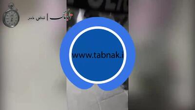 تصاویر خلع سلاح پلیس توسط اغتشاشاگران در اصفهان