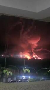 فیلم لحظه حمله هوایی آمریکا به یک پالایشگاه در کاراکاس