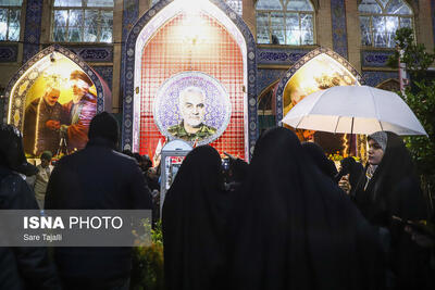 حال و هوای مزار سردار دل‌ها در سالروز شهادت