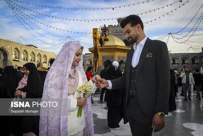  عکس/«عَقدِ بالاسر حضرت»