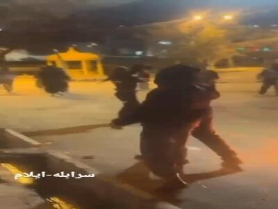  استفاده از سلاح جنگی در جریان اعتراضات ایلام!