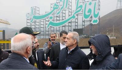 بازدید پزشکیان از شهرک مسکونی فراجا