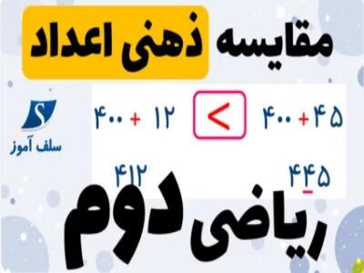  قدرت ذهن در مقایسه عددها
