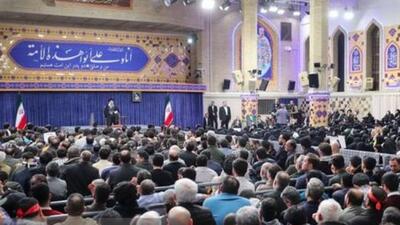 دیدار خانواده شهدای اقتدار با رهبر انقلاب در روز میلاد امیرالمومنین(ع)  