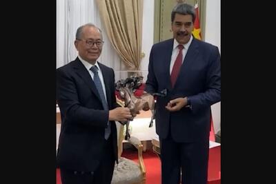 آخرین تصاویر مادورو، پیش از دستگیری توسط نیرو‌های آمریکایی