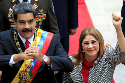 نیکلاس مادورو و همسرش دستگیر شدند