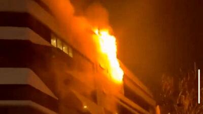 ماجرای آتش‌سوزی در یوسف‌آباد تهران