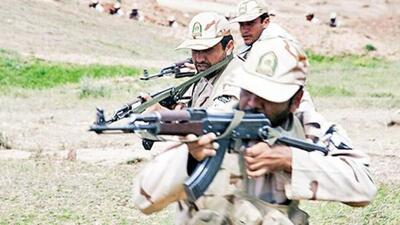 درگیری مرزبانان با یک گروه تروریستی در سراوان