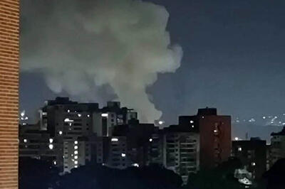 ویدئویی که وحشت حملات هوایی در کاراکاس را نشان می‌دهد