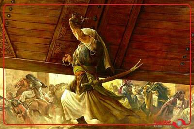  رونمایی از نماد «فاتح خیبر» در میدان امام خمینی تهران