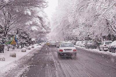  ادامه فعالیت سامانه بارشی در قزوین؛ بارش برف و باران در اغلب مناطق استان 