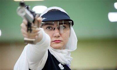 طوماری رکورد فینال تپانچه بانوان کشور را ارتقا داد