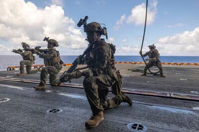 ورود تفنگداران دریایی آمریکا به خاک ونزوئلا