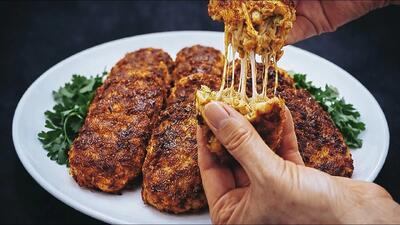  طرز تهیه کتلت بدون گوشت که از کباب خوشمزه تره!