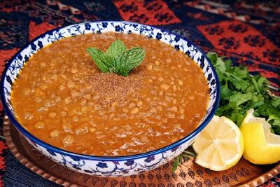  طرز تهیه عدسی لعابدار و فوق العاده آسان و خوشمزه