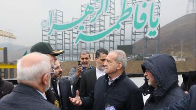 بازدید رئیس‌جمهور از شهرک مسکونی حضرت فاطمه زهرا(س) فراجا