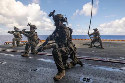  تفنگداران آمریکا به ونزوئلا رسیدند؟