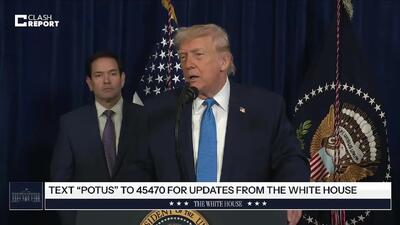 ببینید/ پاسخ ترامپ به سوالی در مورد حضور ایران، روسیه و چین در ونزوئلا